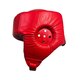 Шолом турнірний з посиленою маківкою BOXER NEW L шкіра червоний