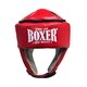 Шолом турнірний з посиленою маківкою BOXER NEW L шкіра червоний