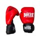 Боксерські рукавички BOXER NEW 10 оz шкіра червоні